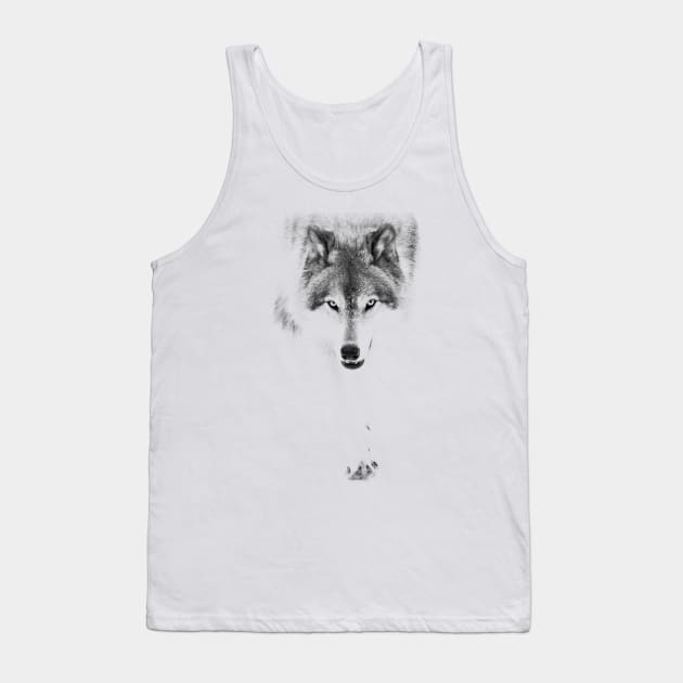 Wolf Tank Top by maxha